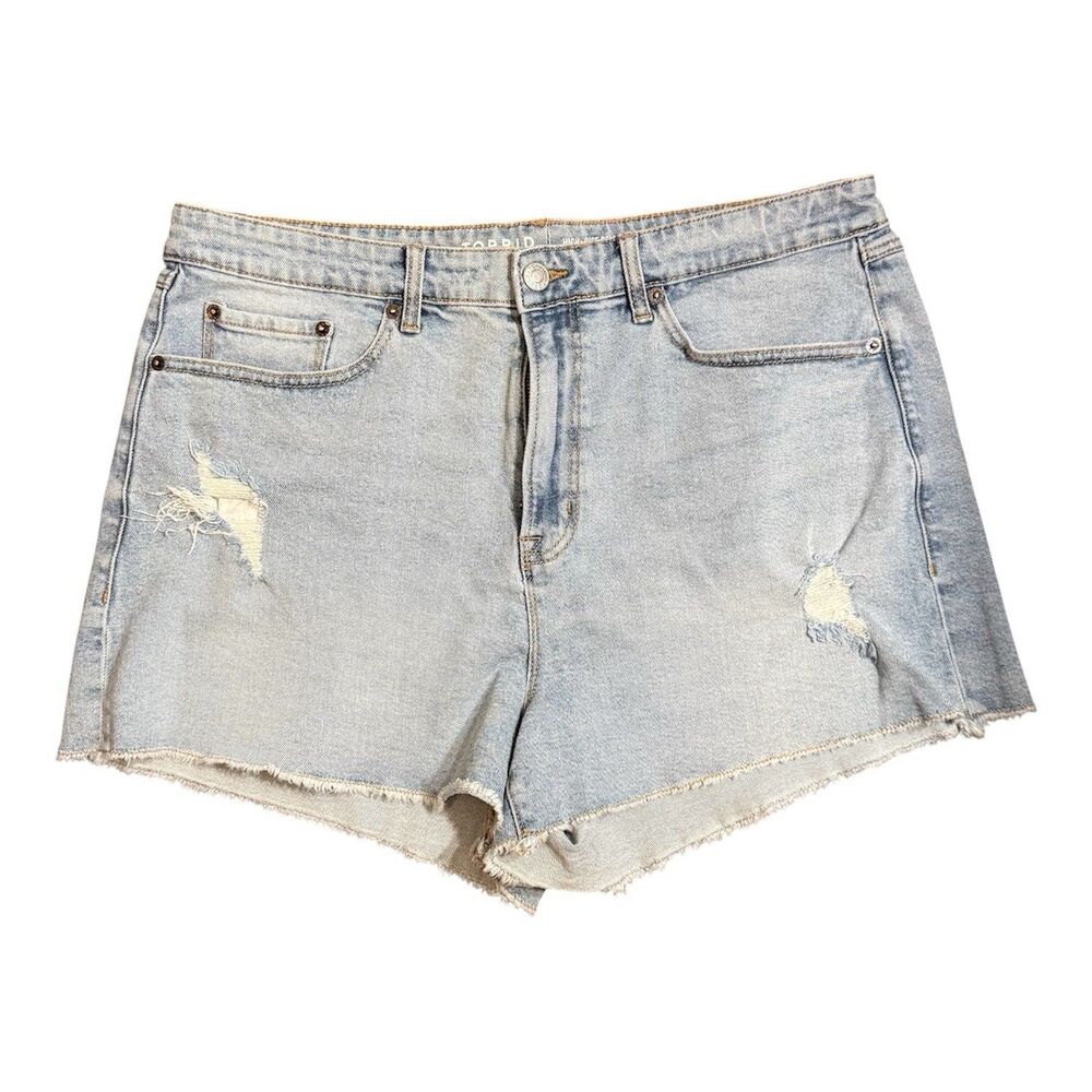 Torrid 3.5" Relaxed High Rise Shorts Denim Size 16